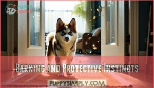 barking and protective instincts