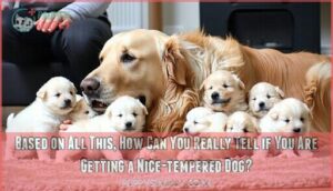 based on all this, how can you really tell if you are getting a nice-tempered dog