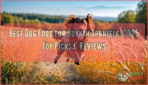best dog food for boykin spaniels