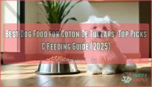 best dog food for coton de tulears