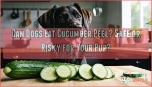 can dogs eat cucumber peel