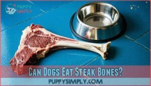 can dogs eat steak bones