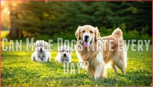can male dogs mate every day