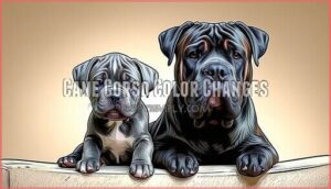 cane corso color changes