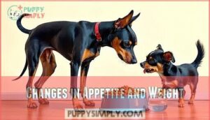 changes in appetite and weight