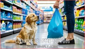 cleaning up after your dog