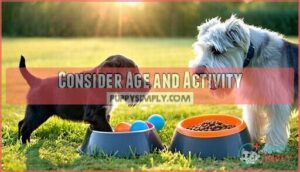 consider age and activity