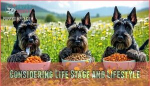 considering life stage and lifestyle