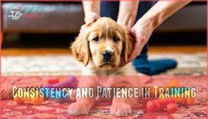 consistency and patience in training
