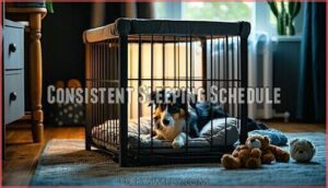 consistent sleeping schedule