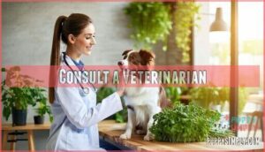 consult a veterinarian