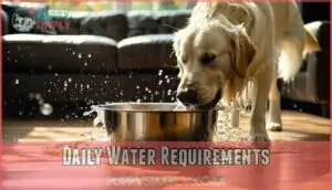 daily water requirements