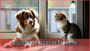 discourage negative behavior