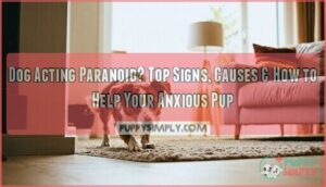 dog acting paranoid