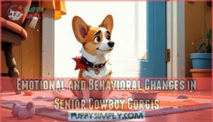 emotional and behavioral changes in senior cowboy corgis