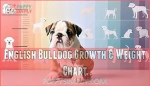 english bulldog growth & weight chart