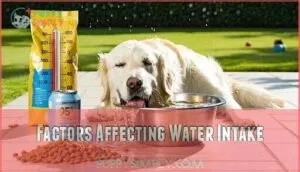factors affecting water intake