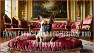 fawn french bulldog history and popularity