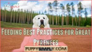 feeding best practices for great pyrenees