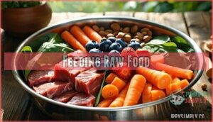 feeding raw food