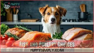 fish and poultry choices