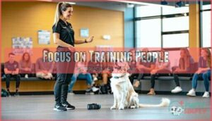 focus on training people
