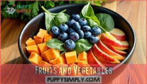 fruits and vegetables