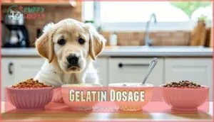 gelatin dosage
