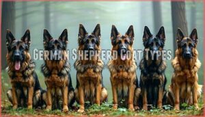 german shepherd coat types