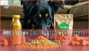 halo vegan dog treats sweet potato carrot quinoa