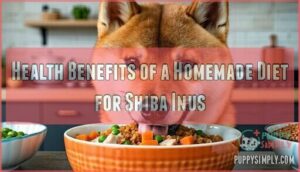 health benefits of a homemade diet for shiba inus