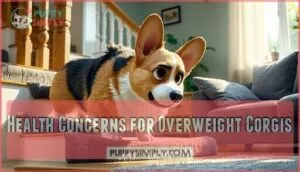 health concerns for overweight corgis