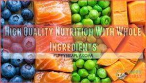 high quality nutrition with whole ingredients