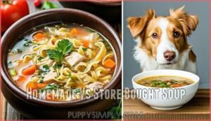 homemade vs store bought soup