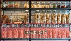 how long do homemade himalayan dog chews last