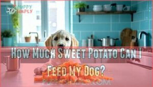 how much sweet potato can i feed my dog