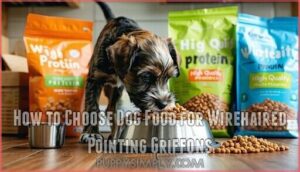 how to choose dog food for wirehaired pointing griffons