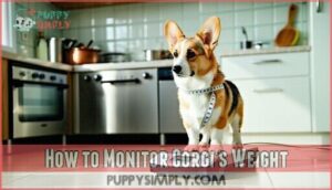 how to monitor corgi's weight