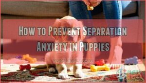 how to prevent separation anxiety in puppies
