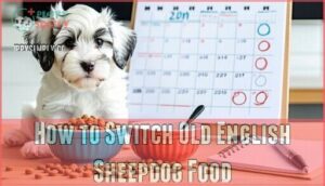 how to switch old english sheepdog food