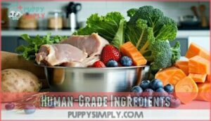 human-grade ingredients