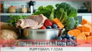 human-grade ingredients human-grade ingredients