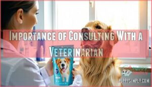 importance of consulting with a veterinarian