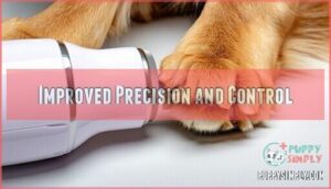 improved precision and control