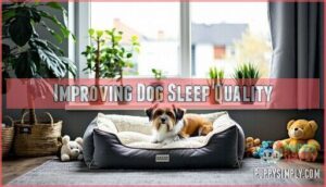 improving dog sleep quality