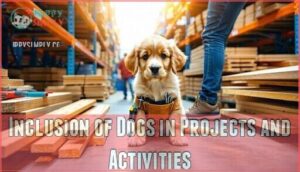inclusion of dogs in projects and activities