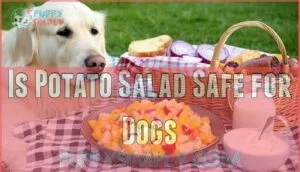 is potato salad safe for dogs