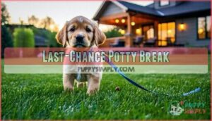 last-chance potty break