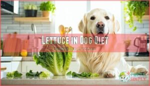 lettuce in dog diet