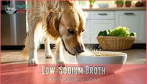 low-sodium broth